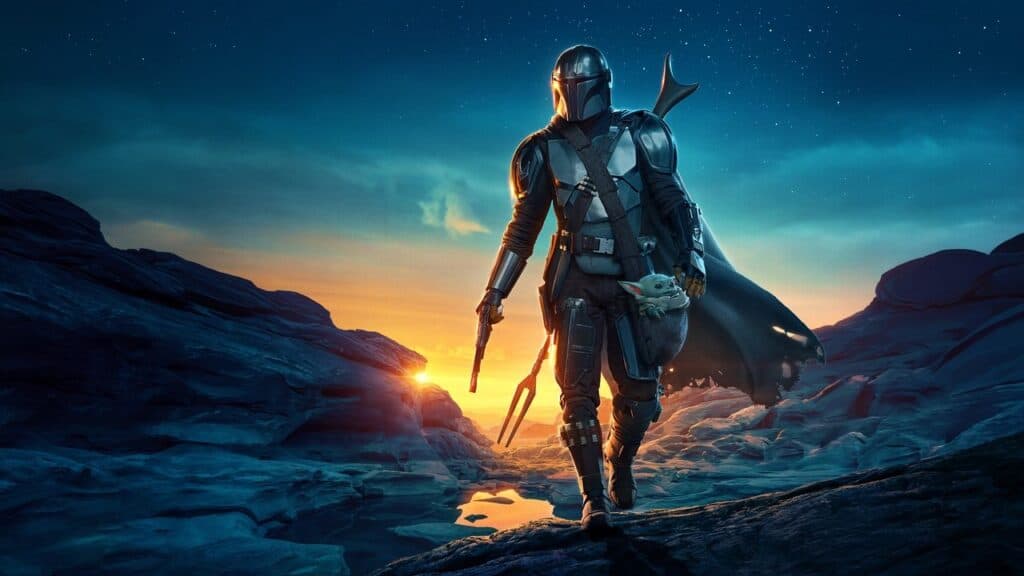 Backdrop image from the series The Mandalorian