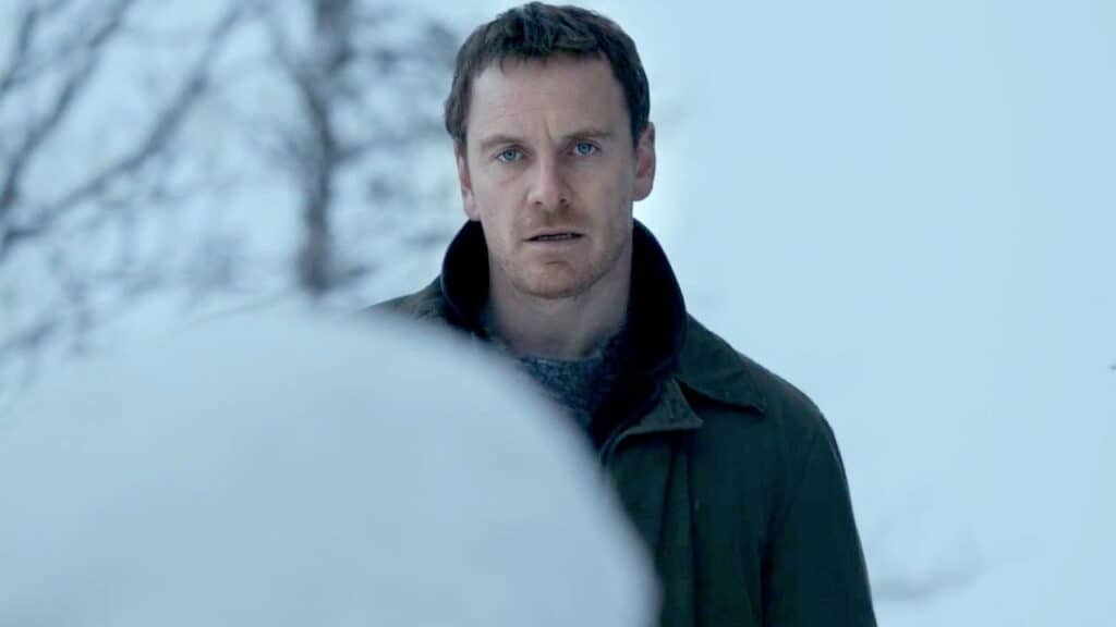 Backdrop image from the movie The Snowman