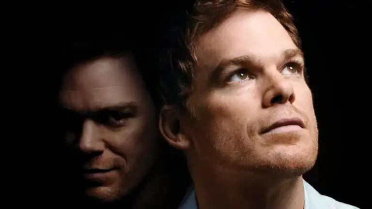 Dexter showing his good and bad side from the show Dexter